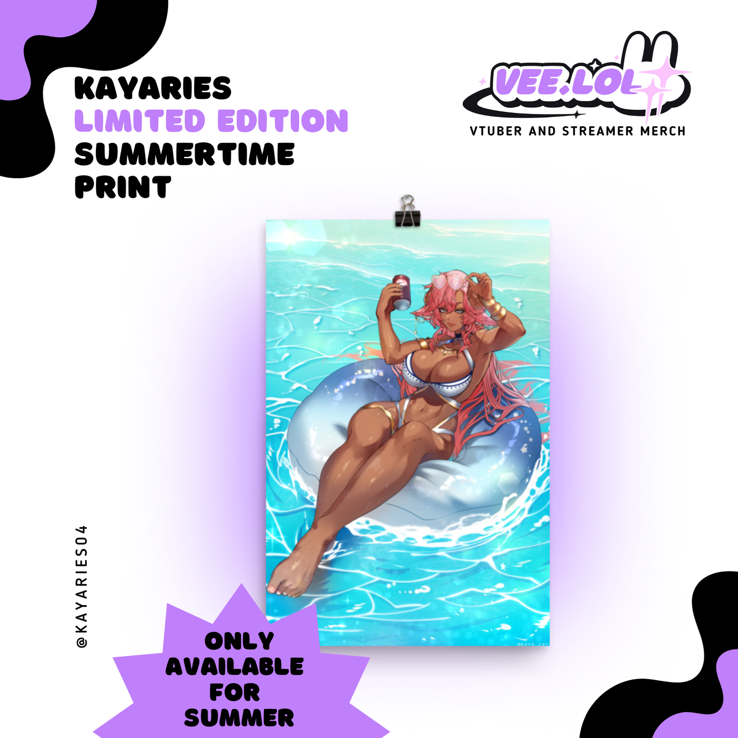 KayAries Summertime Print