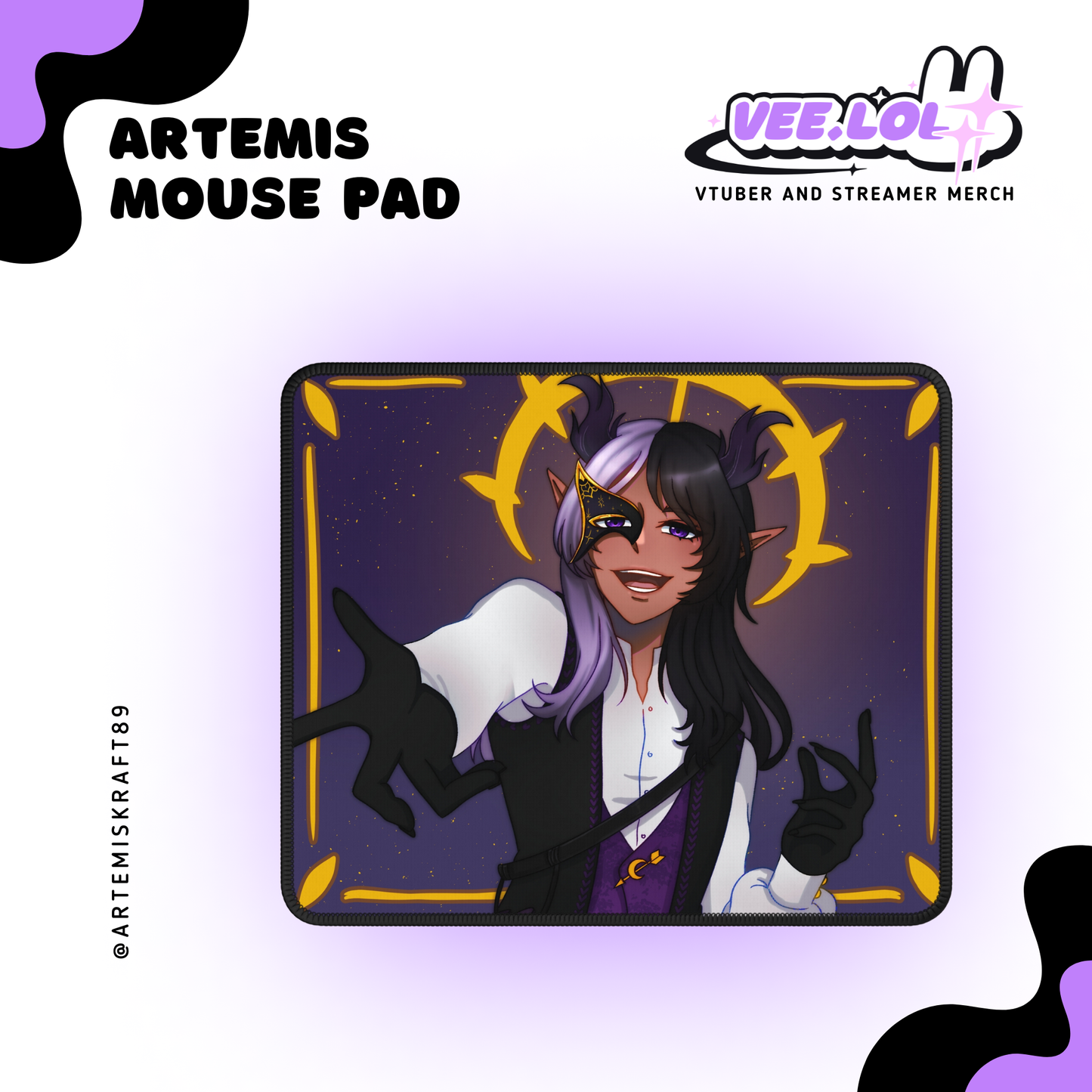 Artemis Craft Mouse Pad