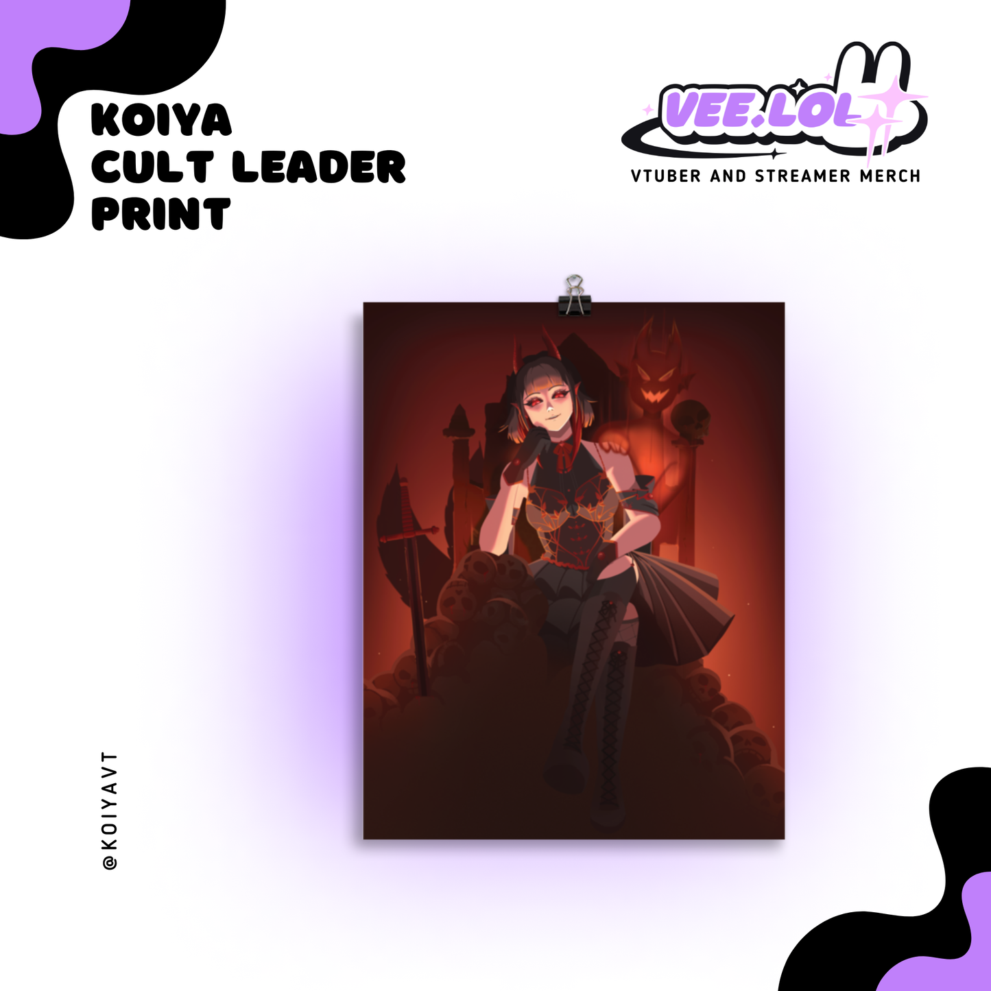 Koiya Cult Leader Print