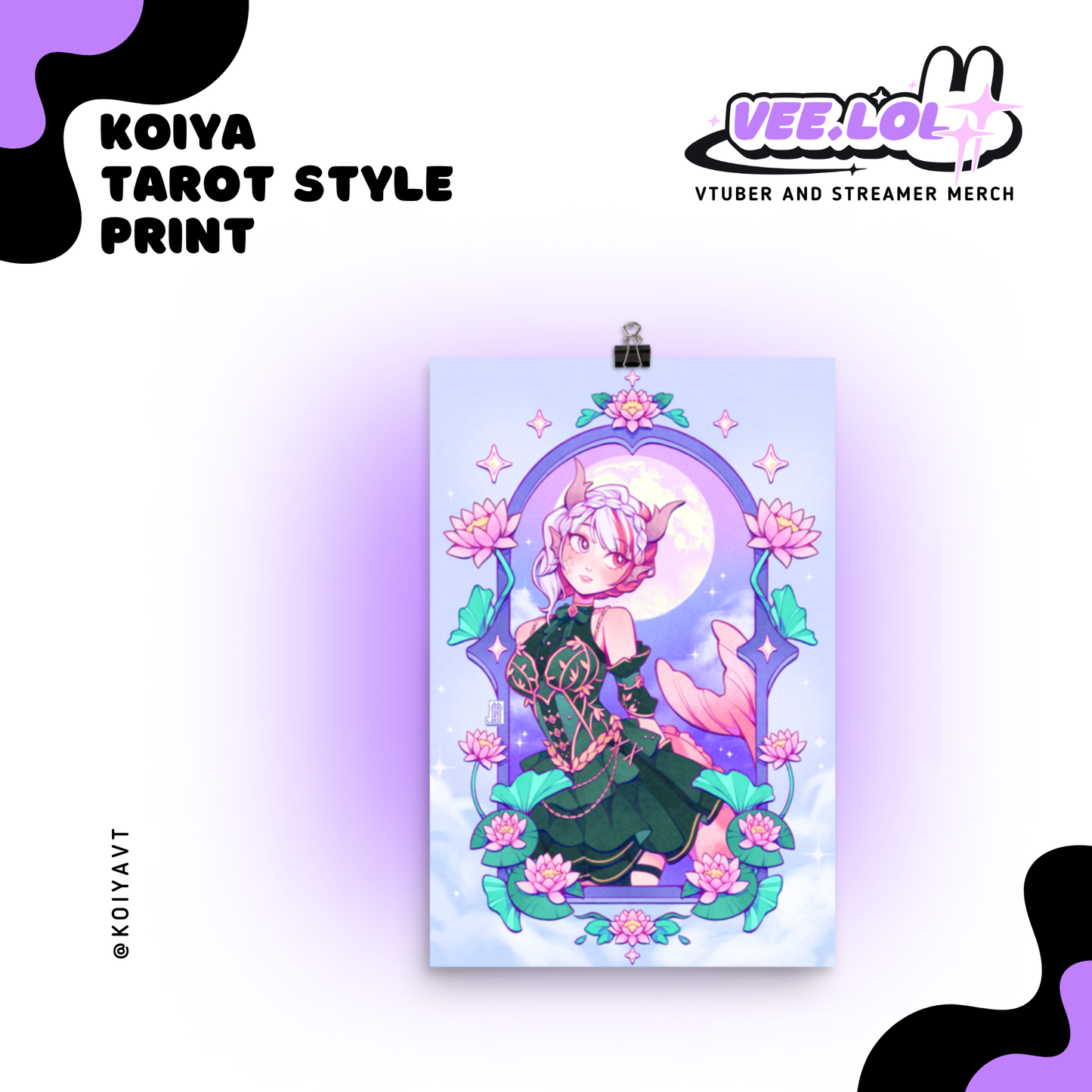 Koiya Tarot Style Print