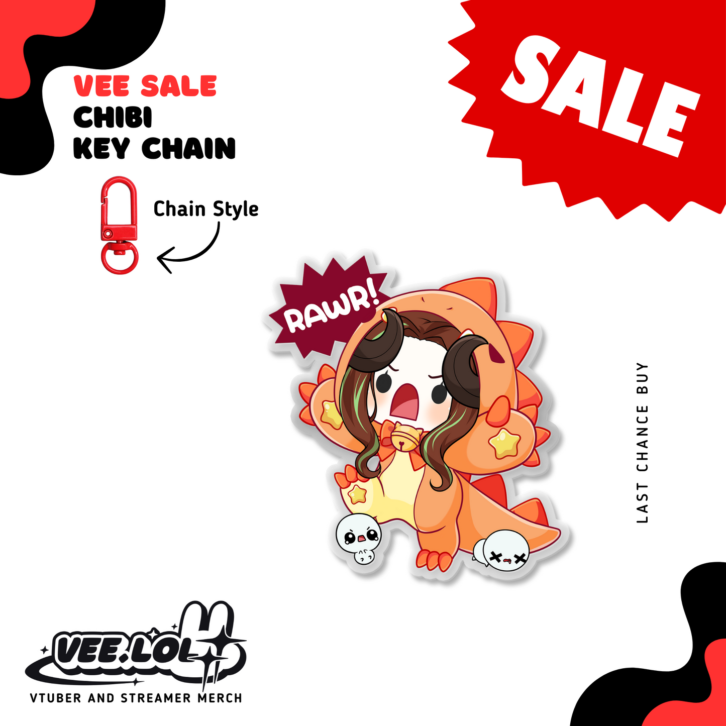 Chibi Key Chain 3