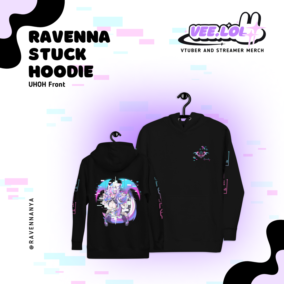 Ravenna Nya UHOH Front Side Unisex Hoodie