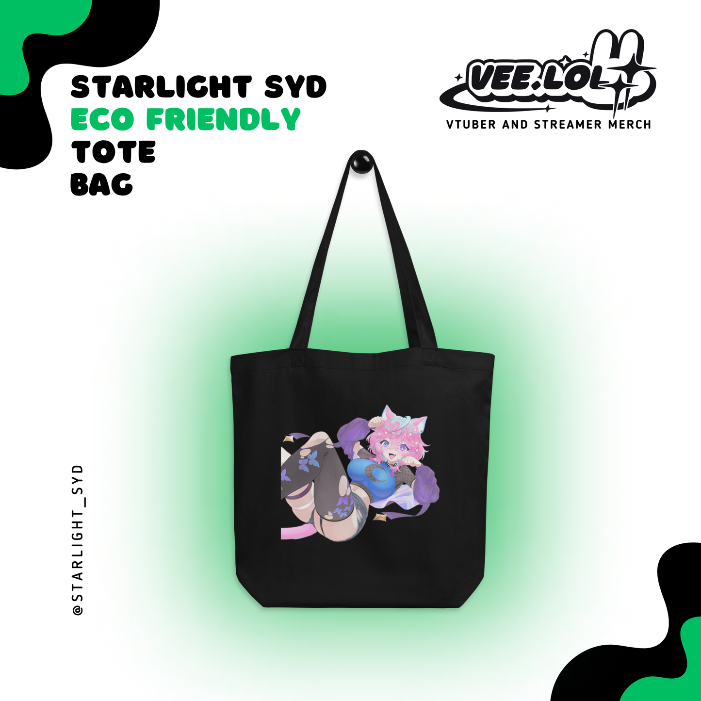 Starlight Syd Eco Friendly Tote Bag