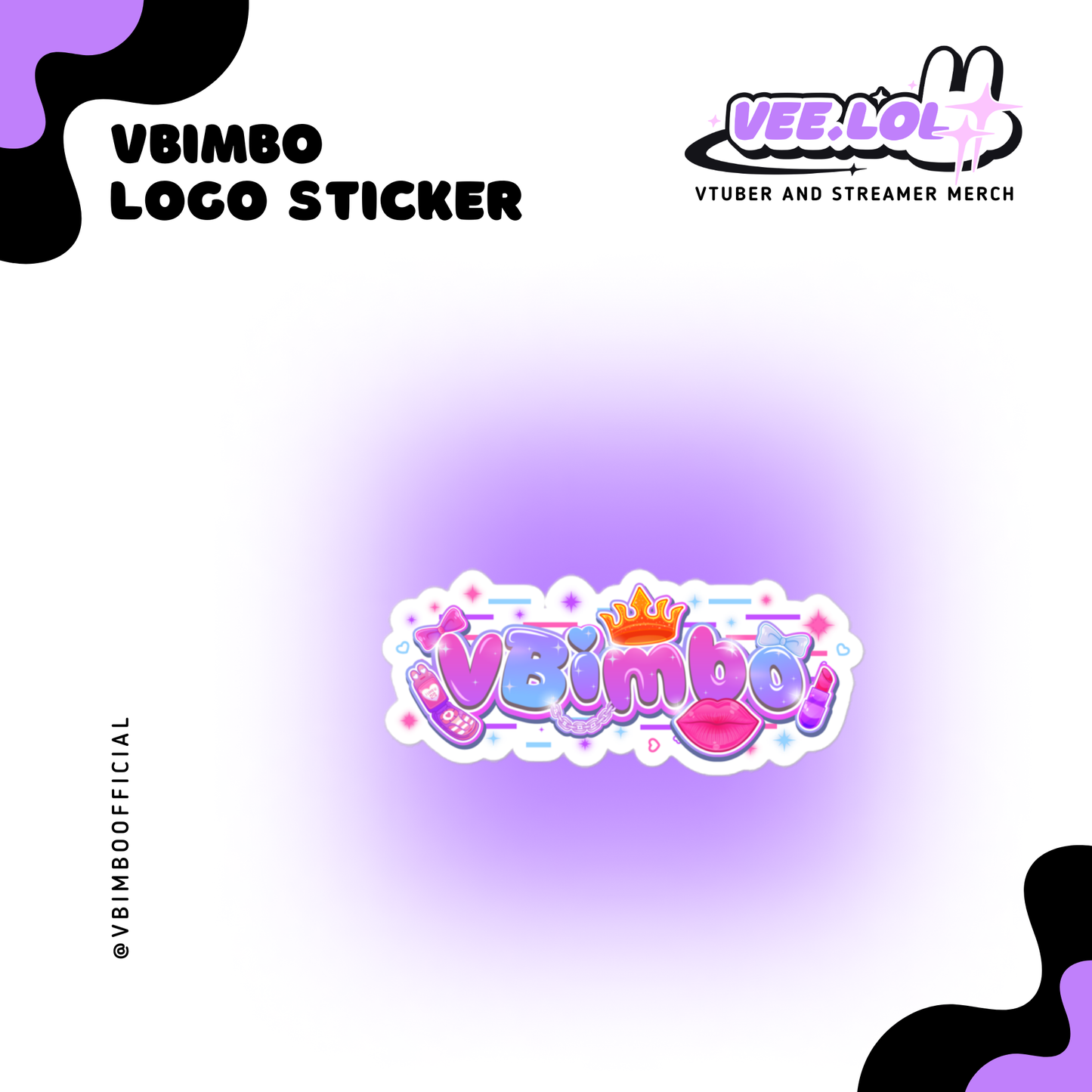 VBimbo Logo Sticker