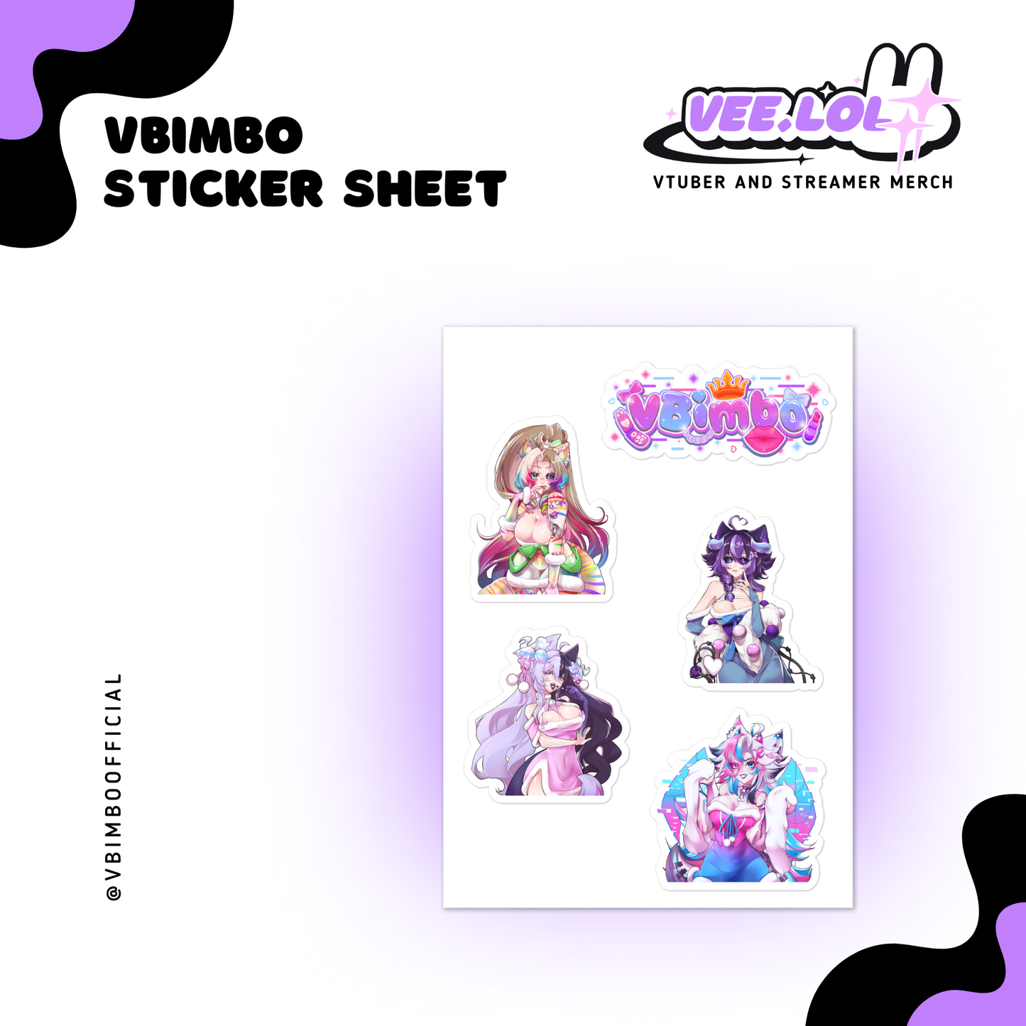 VBimbo Sticker Sheet