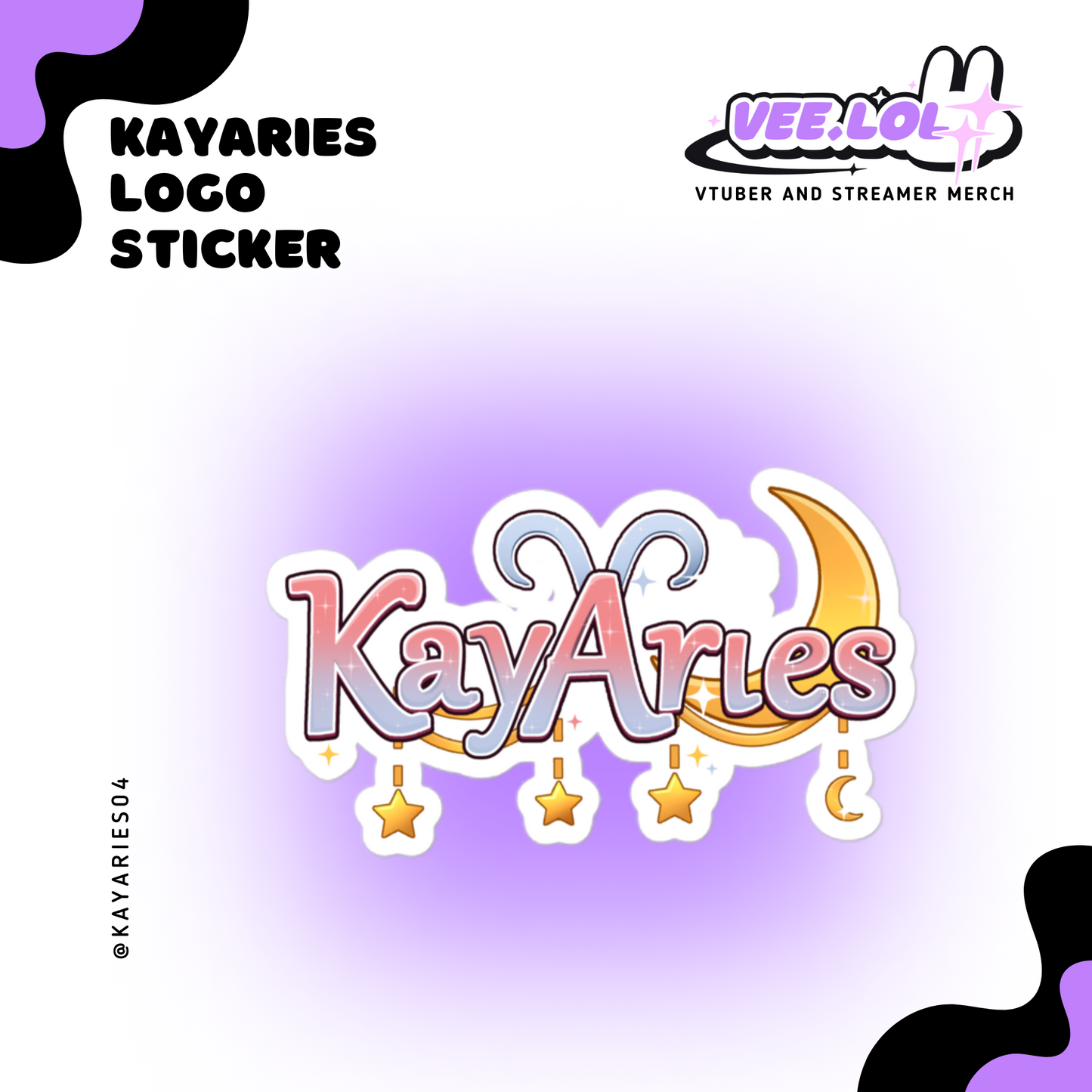 KayAries Logo Sticker