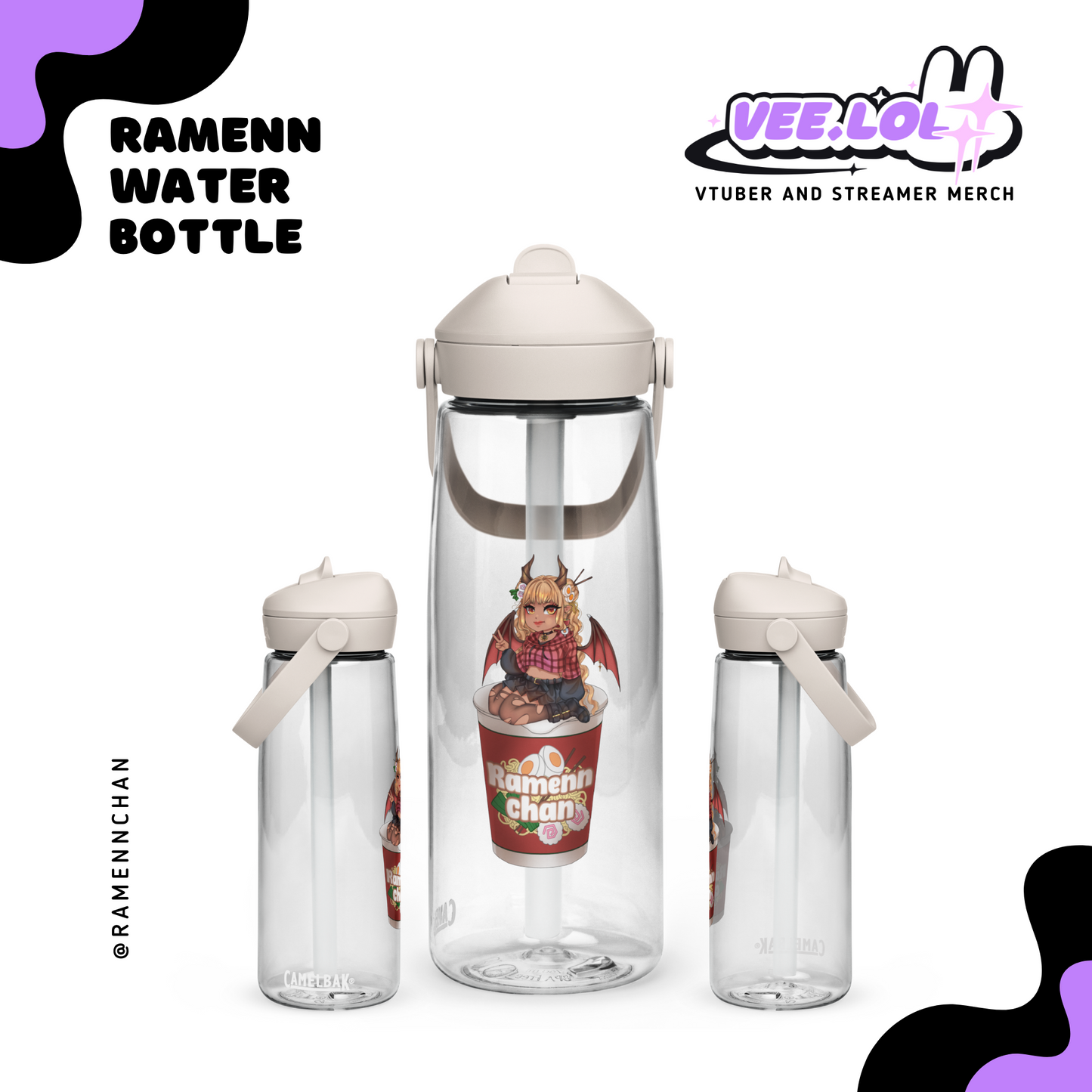 Ramenn Chan Water Bottle