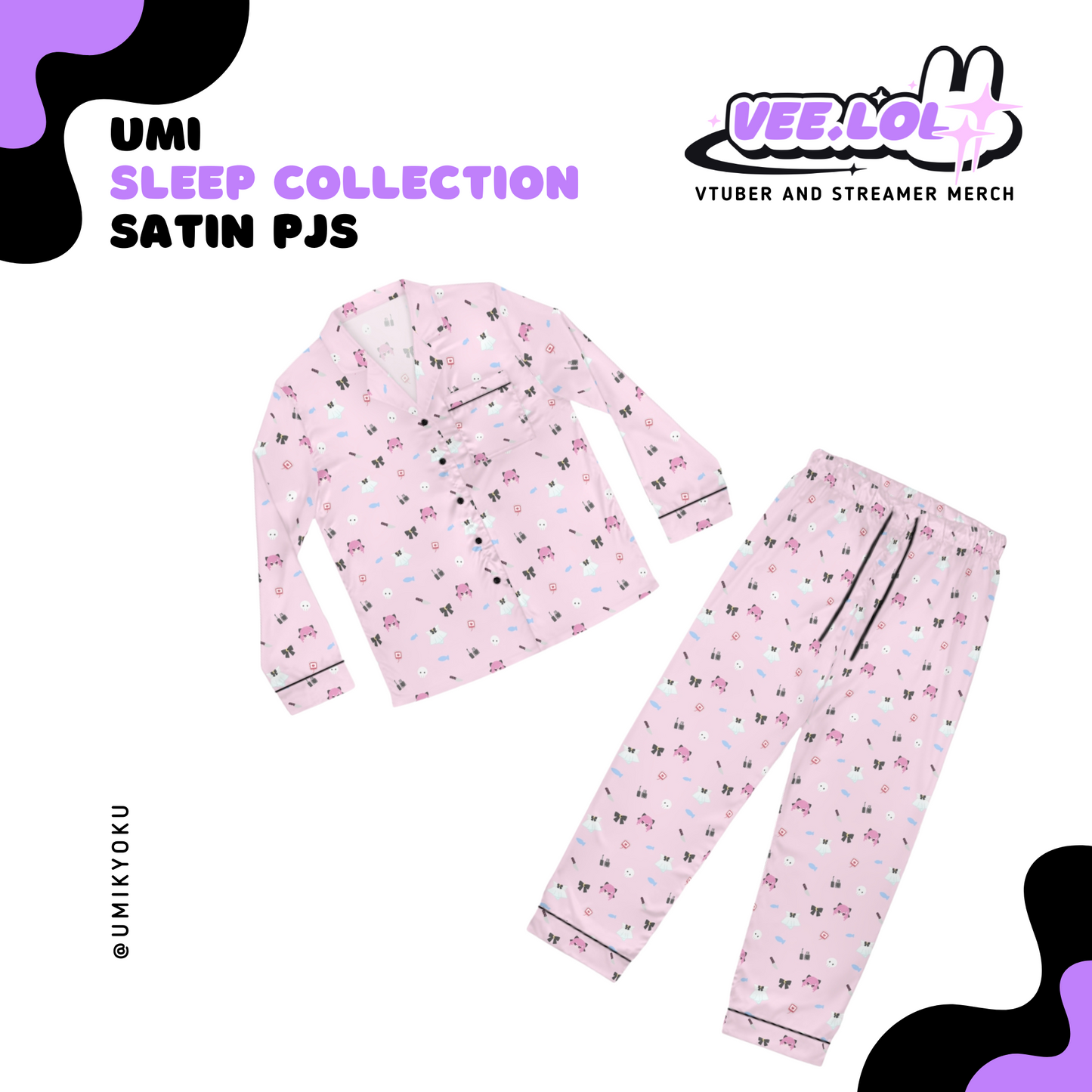 Umi Sleep Collection Satin Pajamas
