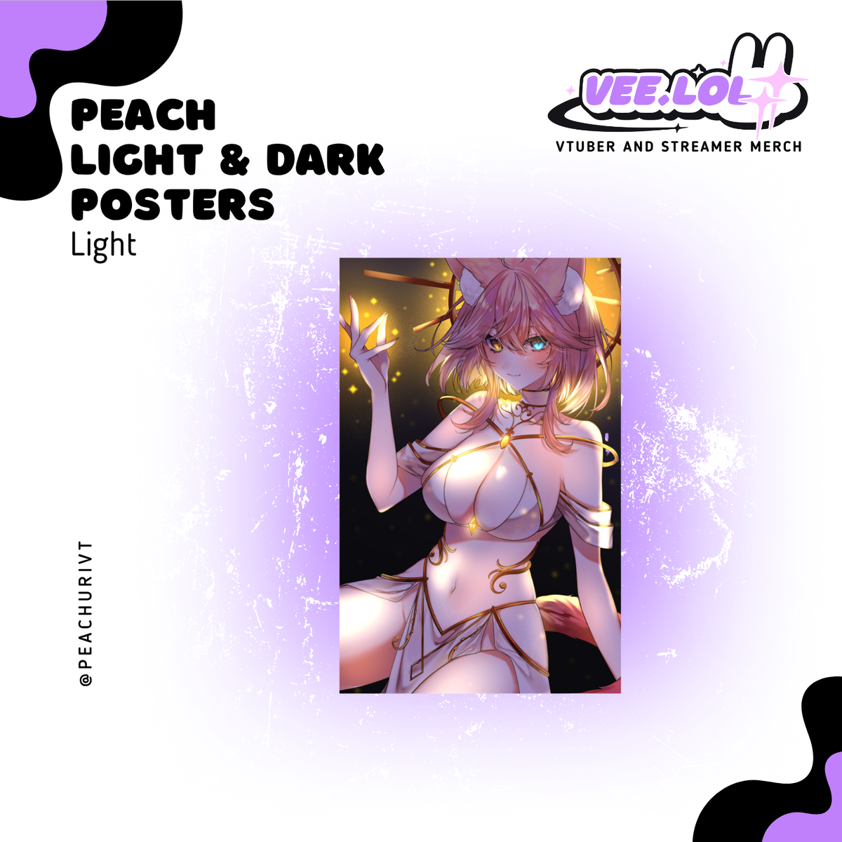 Peachuri Light Print