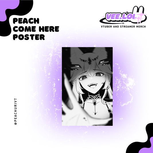Peachuri Come Here Print
