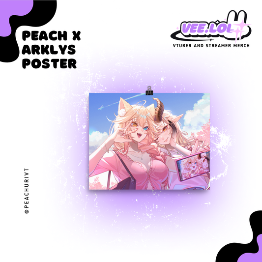 Peachuri x Arklys Print