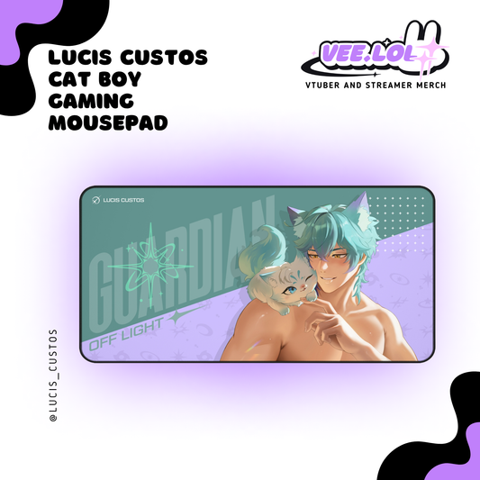 Lucis Custos Cat Boy Gaming Mousepad
