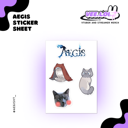 Aegis Sticker Sheet