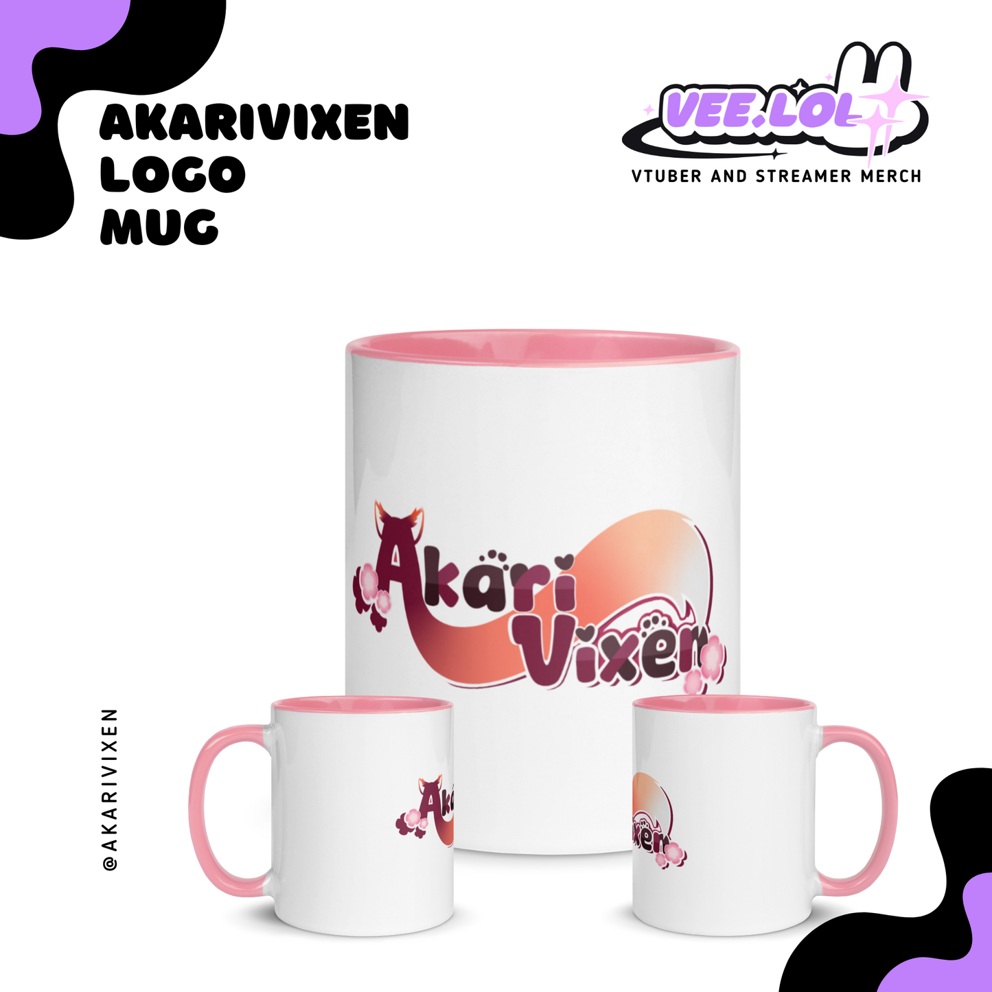 AkariVixen Logo Mug