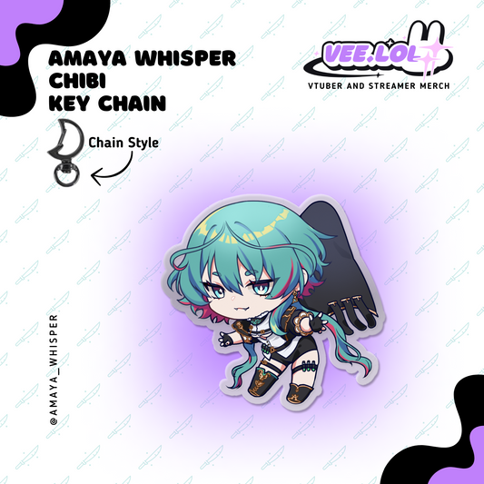 Amaya Whisper Chibi Key Chain