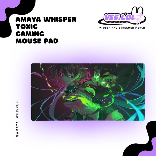 Amaya Whisper Toxic Gaming Mouse Pad