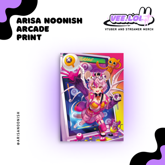 Arisa Noonish Arcade Print