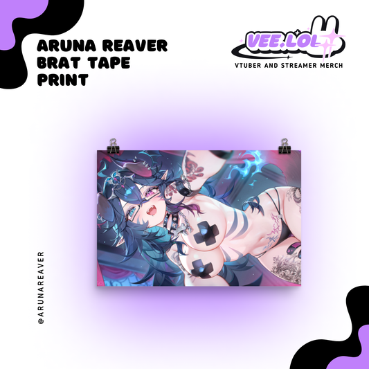 Aruna Reaver Brat Tape Print