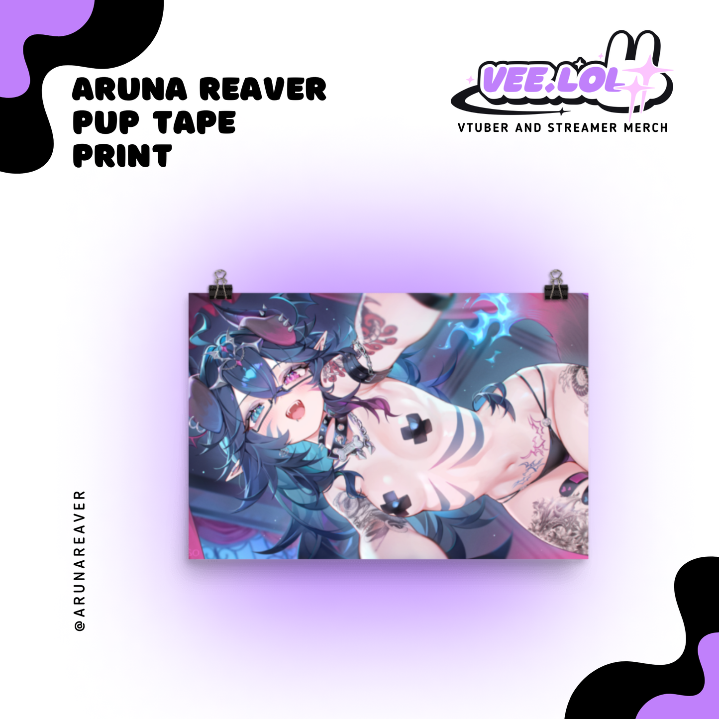 Aruna Reaver Pup Tape Print