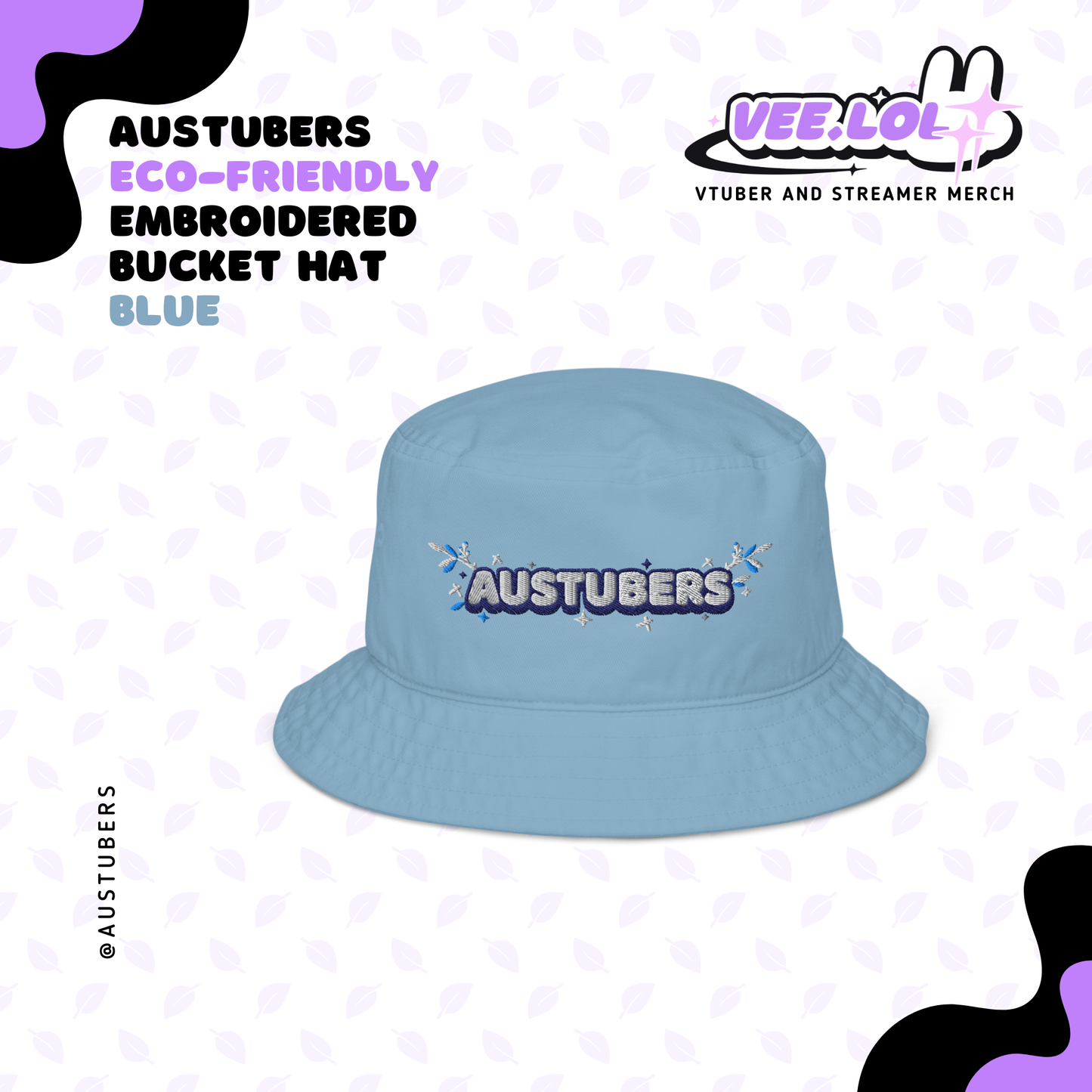 Austubers Eco-Friendly Bucket Hat