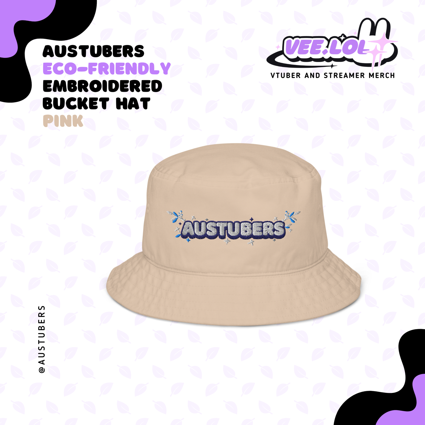 Austubers Eco-Friendly Bucket Hat
