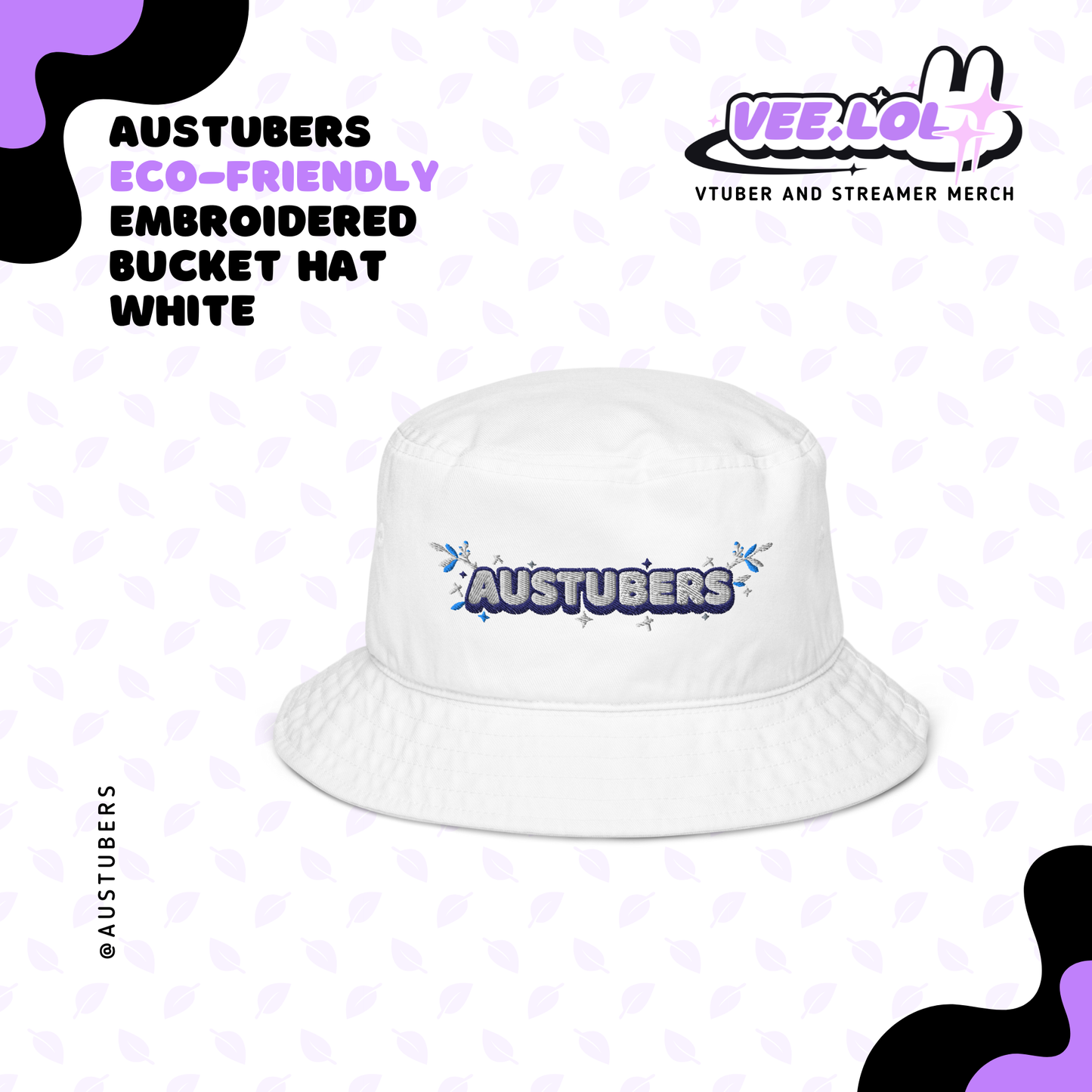 Austubers Eco-Friendly Bucket Hat