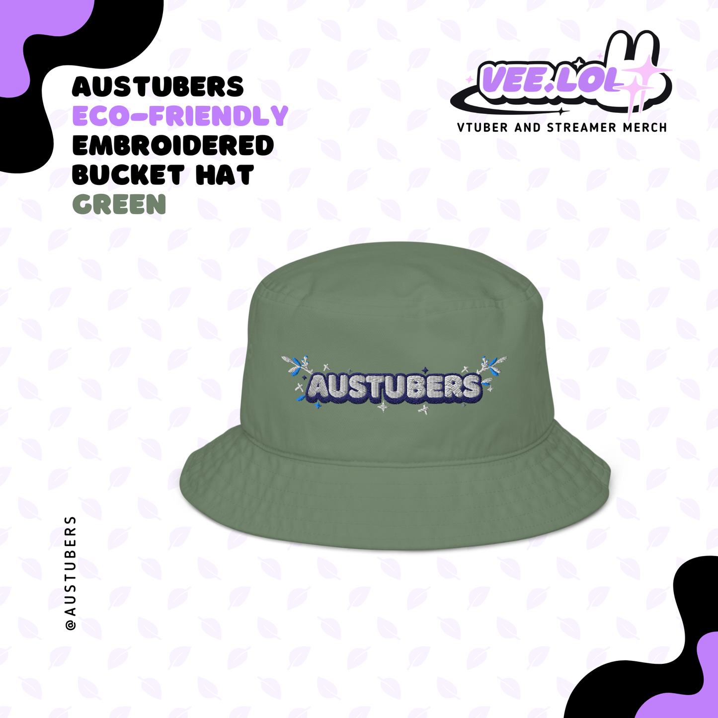 Austubers Eco-Friendly Bucket Hat