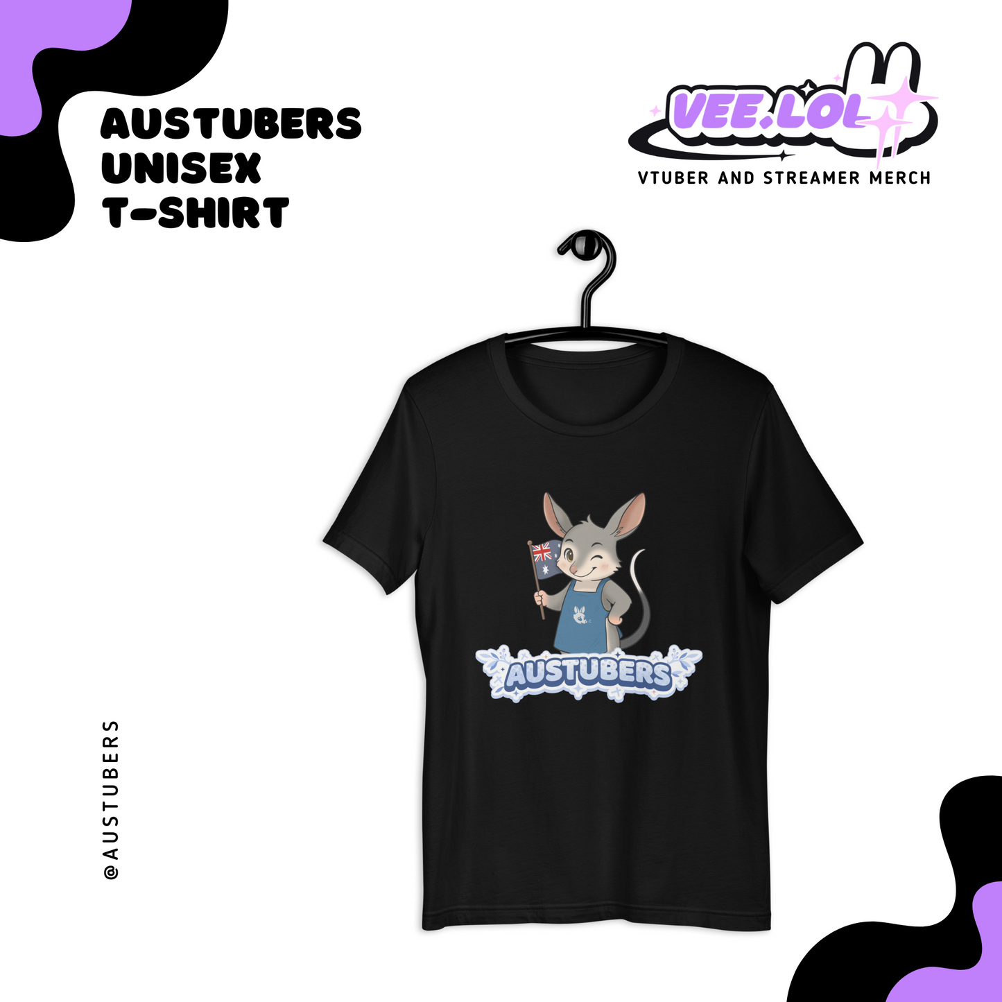 Austubers Unisex t-shirt