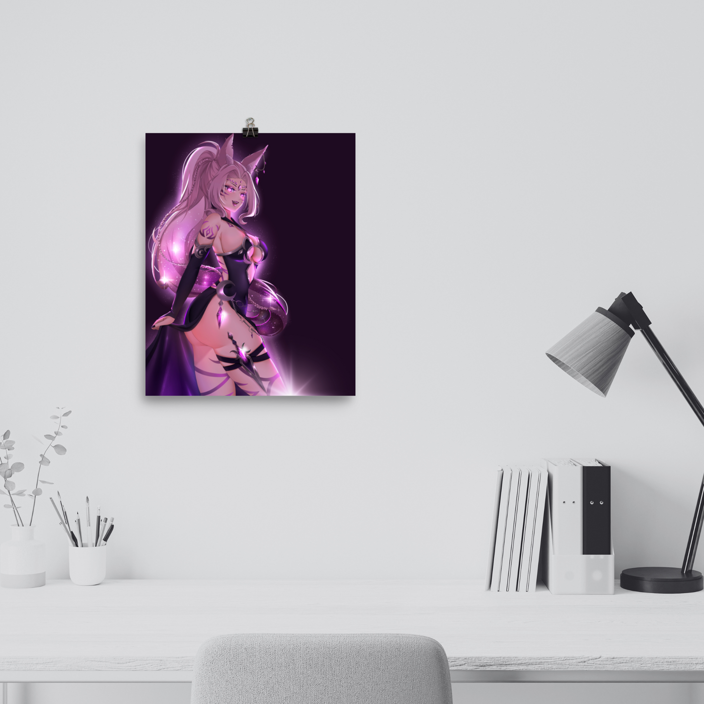 Bunnysransom Side Profile Print