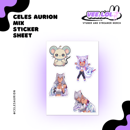 Celes Aurion Mix Sticker Sheet