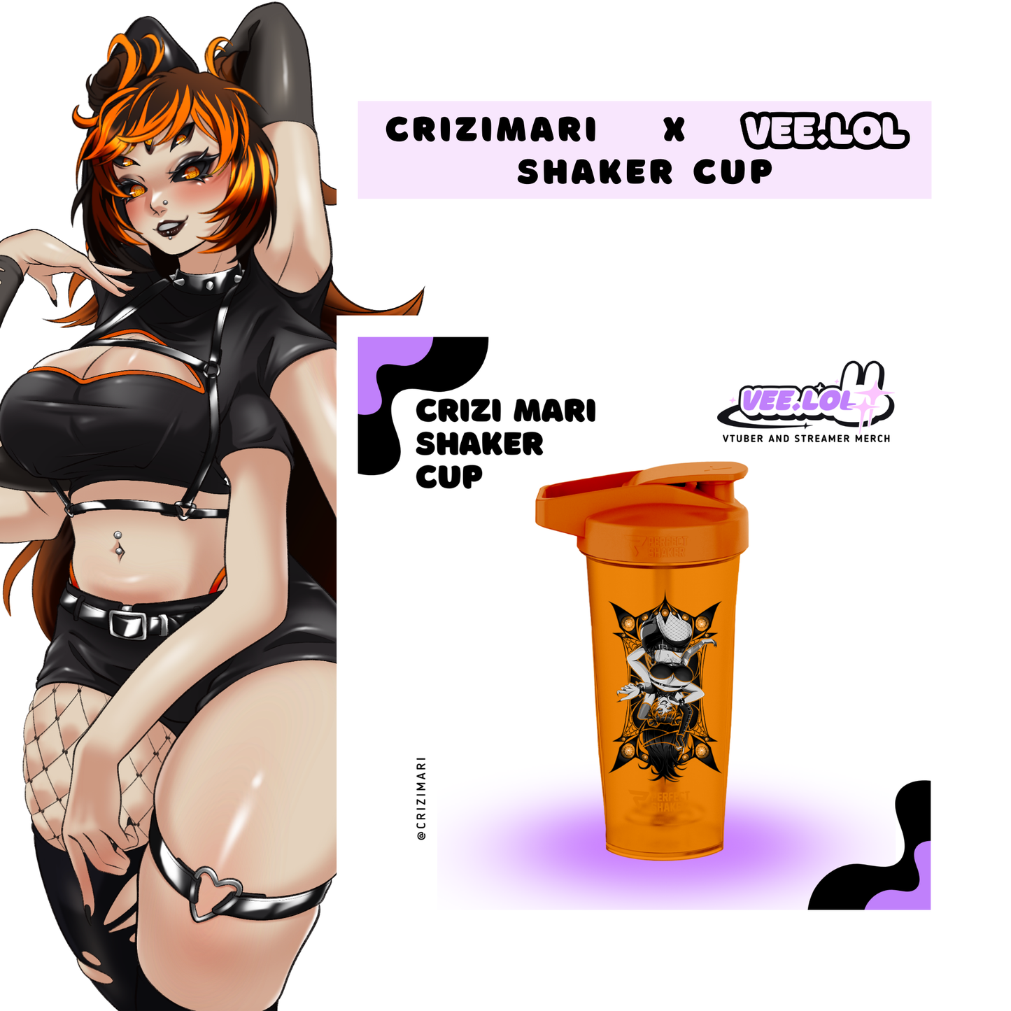 Crizi Mari Shaker Cup ~ Pre Order