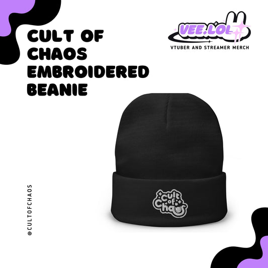 Cult of Chaos Embroidered Beanie