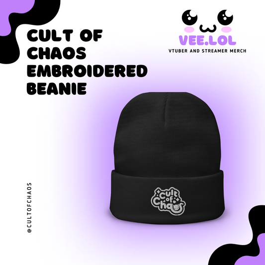 Cult of Chaos Embroidered Beanie