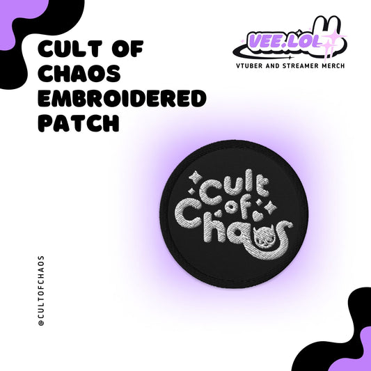 Cult Of Chaos Embroidered Patch