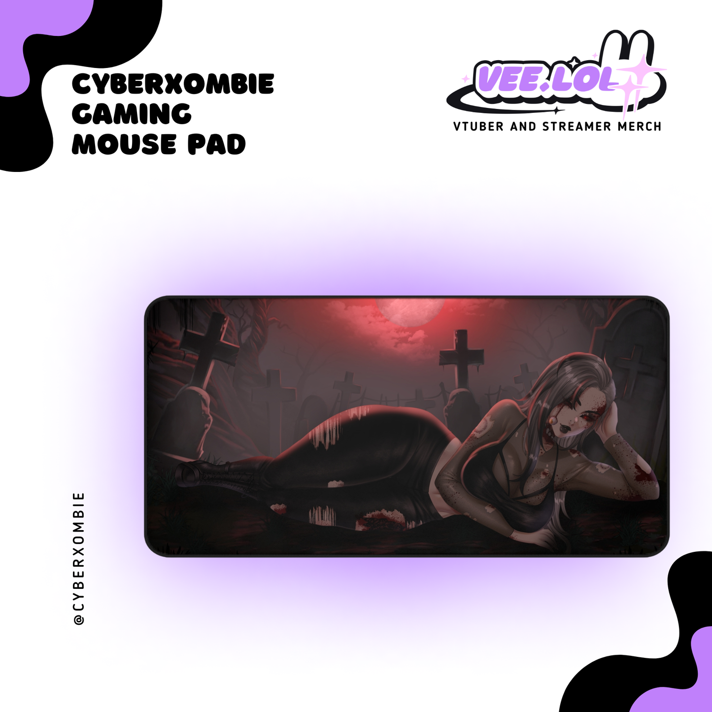 CyberXombie Gaming Mouse Pad