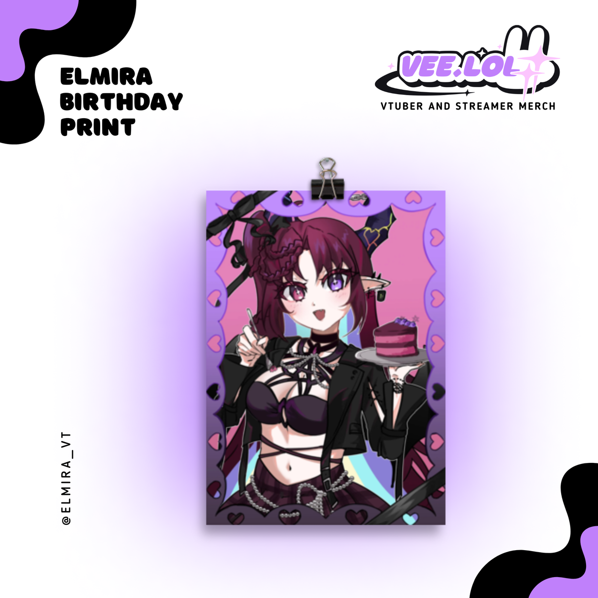 Elmira Birthday Print