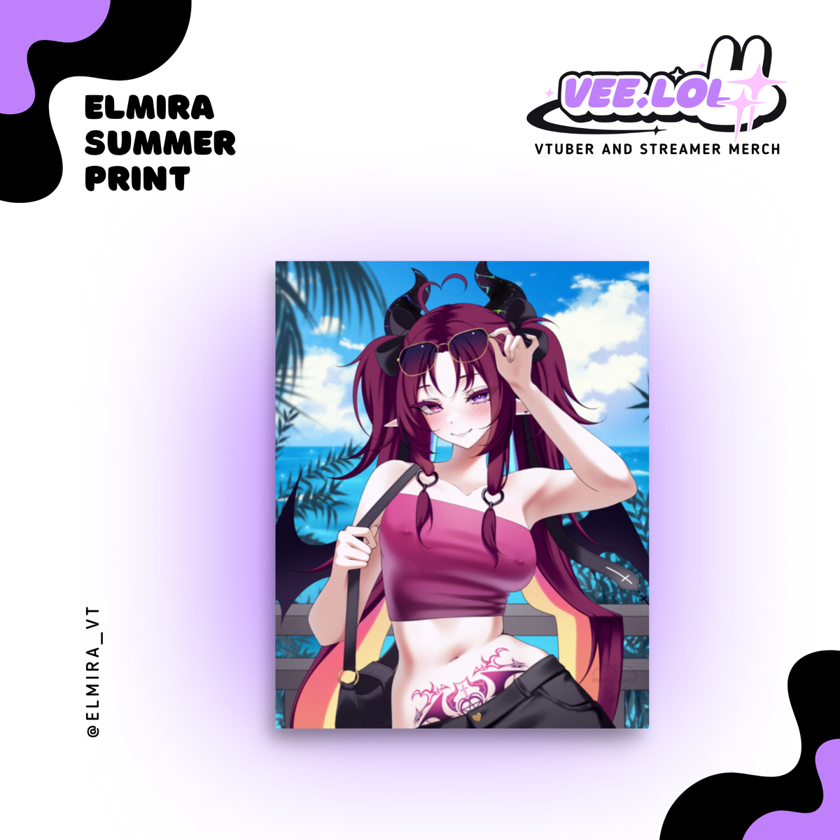 Elmira Summer Print