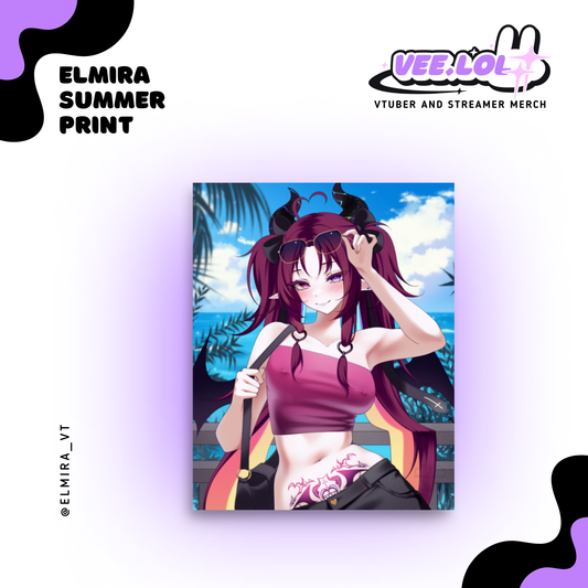 Elmira Summer Print