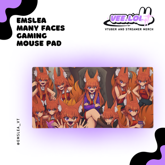 Emslea Many Faces Gaming Mouse Pad