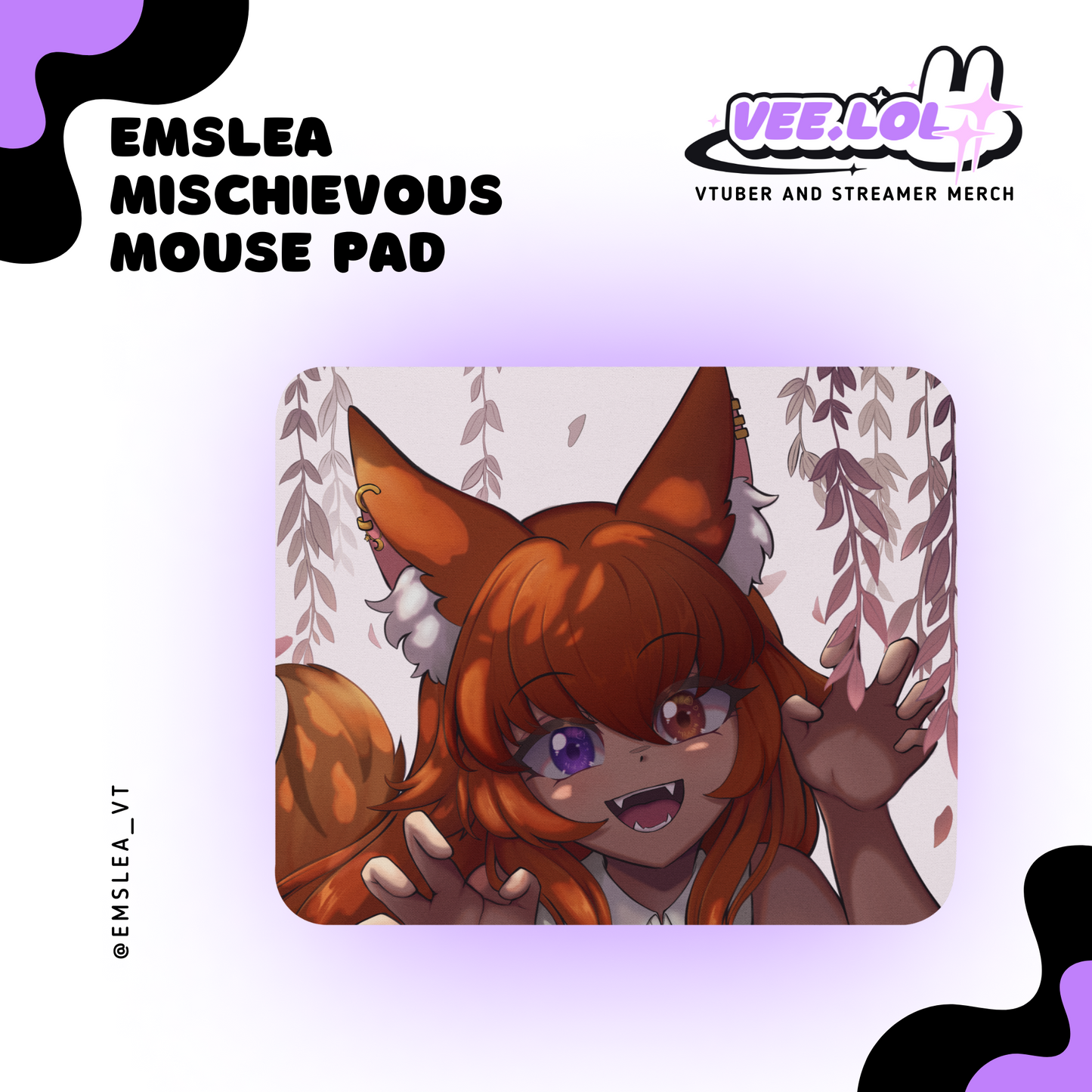 Emslea Mischievous Mouse Pad