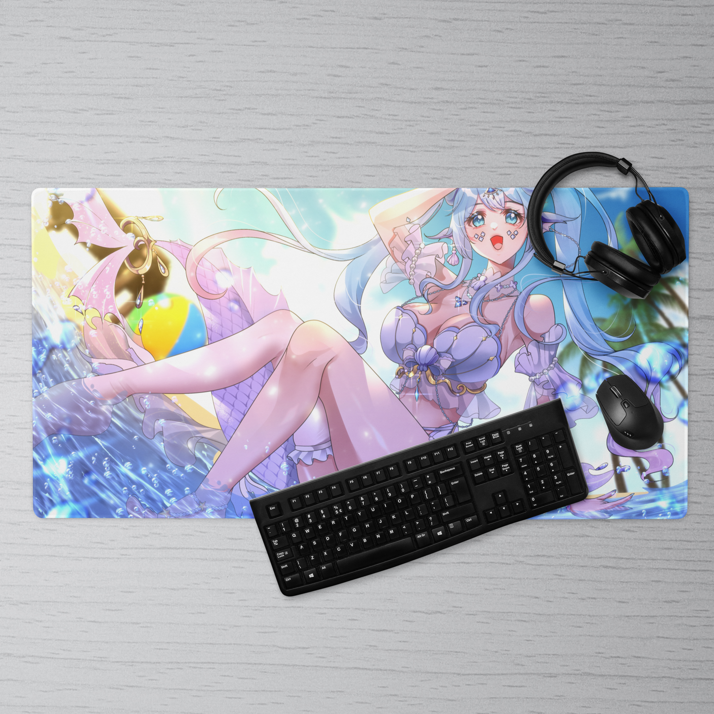 Feeshy Beach Gaming Mouse Pad