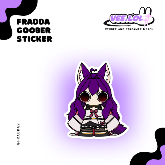 Fradda Goober Sticker