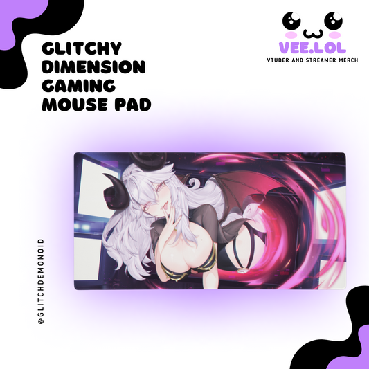 Glitchy Dimension Mousepad