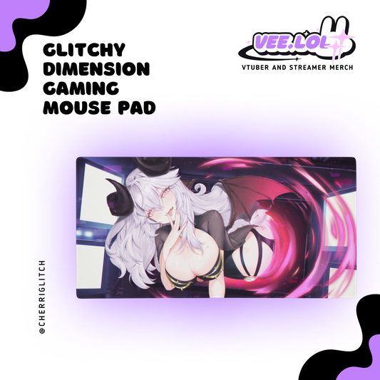 Glitchy Dimension Mousepad