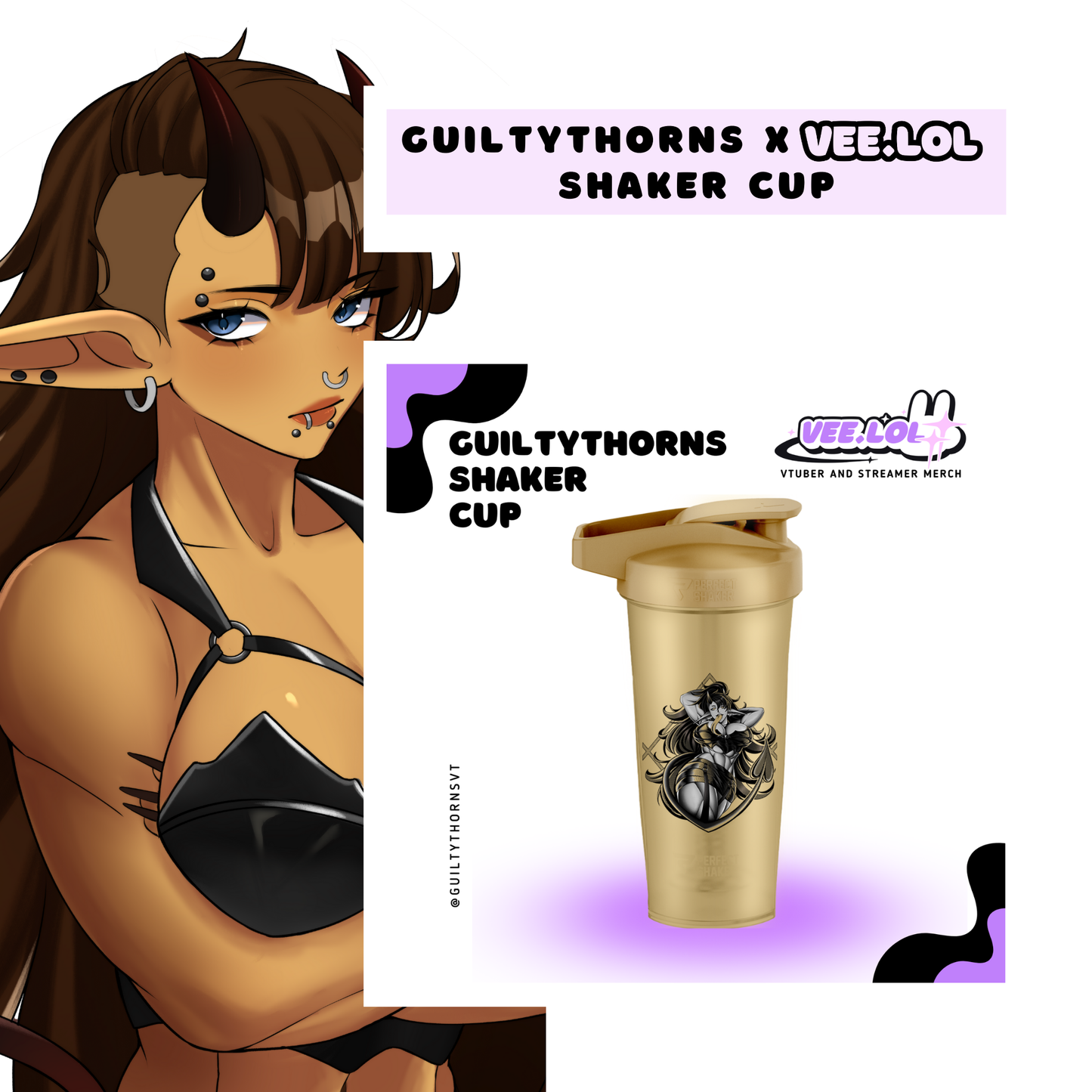 GuiltyThorns Shaker Cup ~ Pre Order