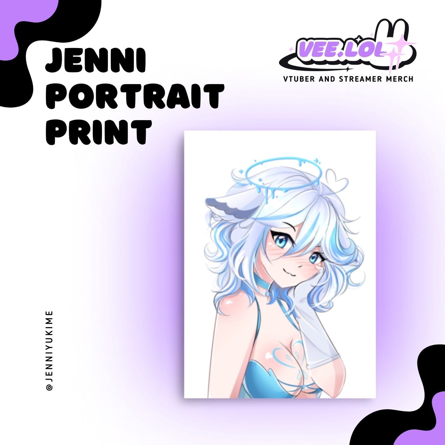 Jenni Portrait Print