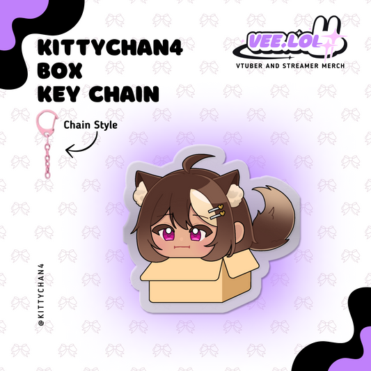 Kittychan4 Box Key Chain