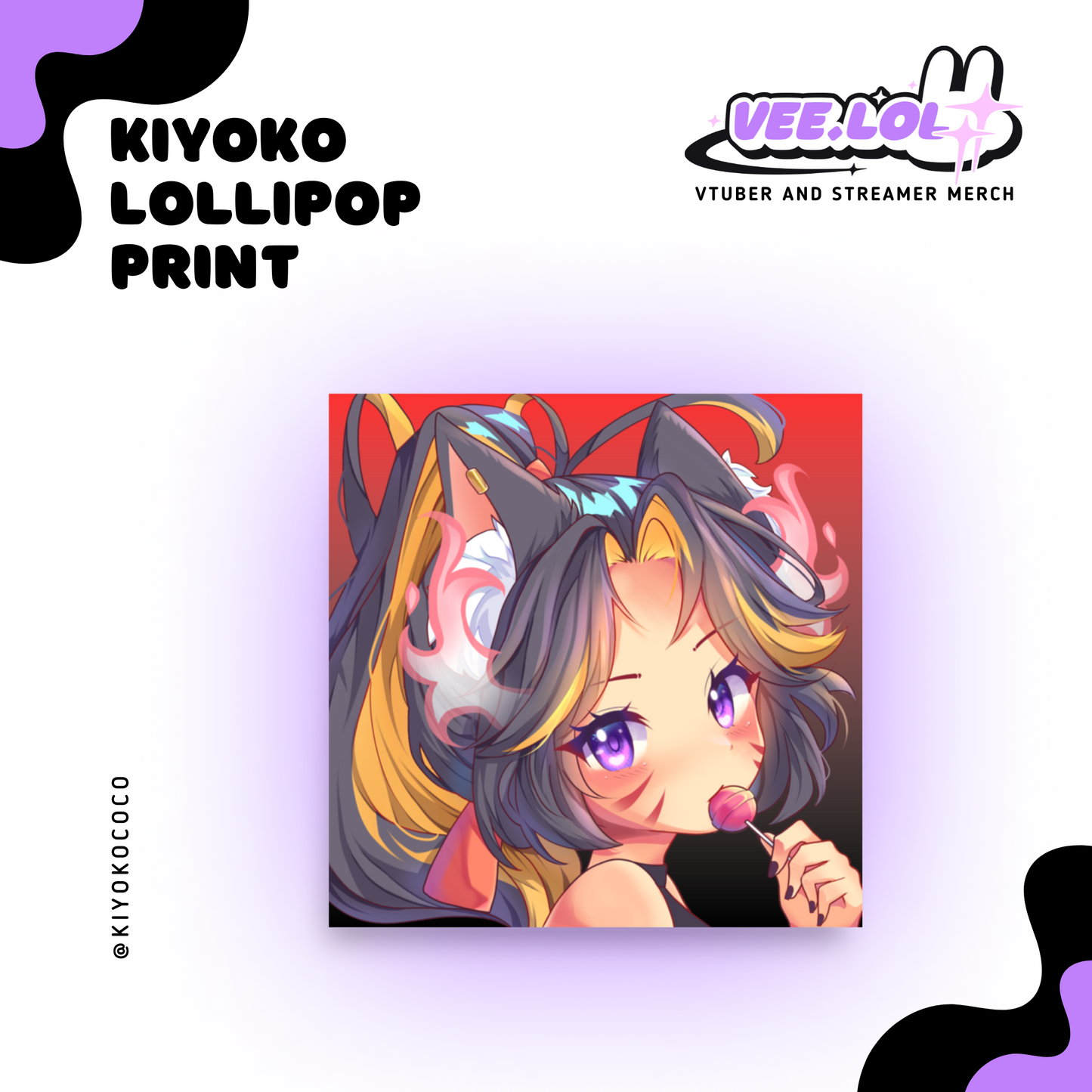 Kiyoko Lollipop Print