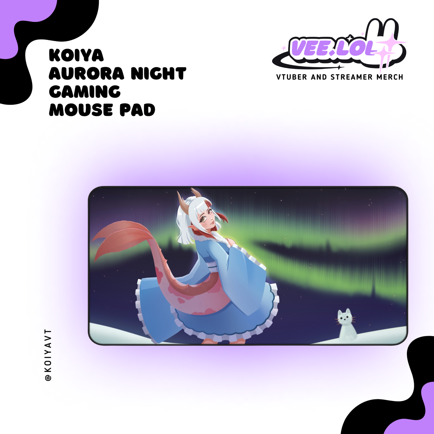 Koiya Gaming Mouse Pad