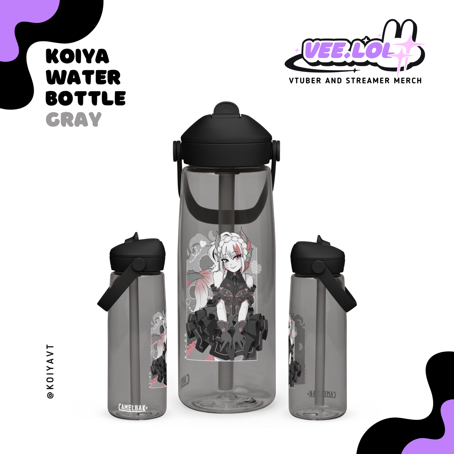 Koiya Waifu Water Bottle